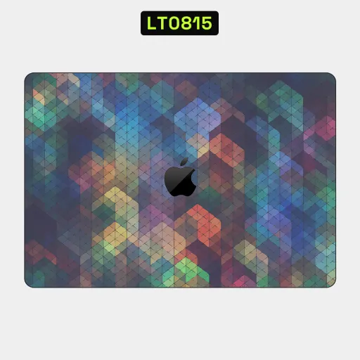 Premium Honeycomb Laptops Skin - Wholesale | Nexa Skins — LT0815 - Honeycomb Raw Skins (geometric, mosaic, multicolored)