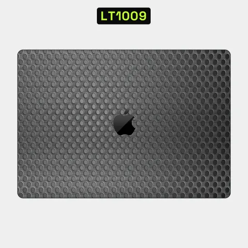 Premium Honeycomb Laptops Skin - Wholesale | Nexa Skins — LT1009 - Honeycomb Raw Skins (black, metallic, textured)