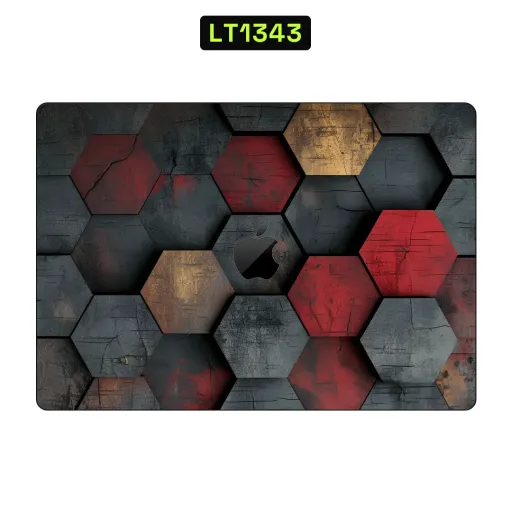 Premium Honeycomb Laptops Skin - Wholesale | Nexa Skins — LT1343 - Honeycomb Raw Skins (wood, textured, geometric)