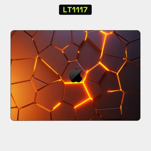 Premium Lava Laptops Skin - Wholesale | Nexa Skins — LT1117 - Lava Raw Skins (molten, glowing, magma)