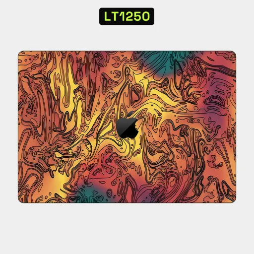 Premium Lava Laptops Skin - Wholesale | Nexa Skins — LT1250 - Lava Raw Skins (swirl, orange, yellow)
