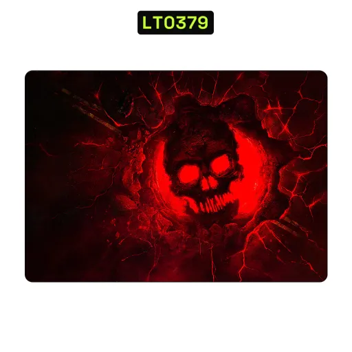Premium Lava Laptops Skin - Wholesale | Nexa Skins — LT0379 - Lava Raw Skins (skull, red, dark)
