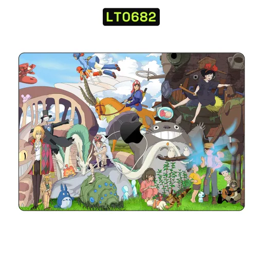 Premium Movies Laptops Skin - Wholesale | Nexa Skins — LT0682 - Movies Raw Skins (ghibli, anime, totoro)