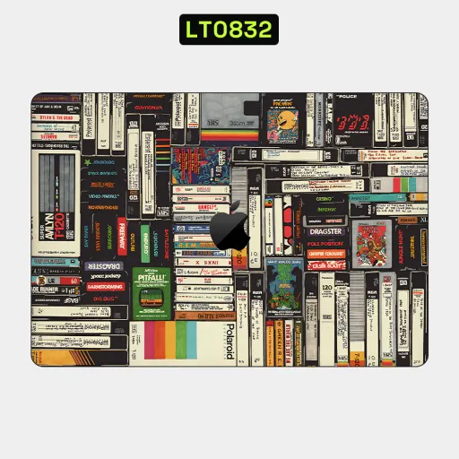 Premium Movies Laptops Skin - Wholesale | Nexa Skins — LT0832 - Movies Raw Skins (vhs tapes, retro, nostalgia)