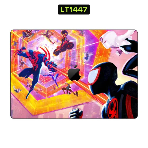 Premium Movies Laptops Skin - Wholesale | Nexa Skins — LT1447 - Movies Raw Skins (spider-verse, marvel, superhero)