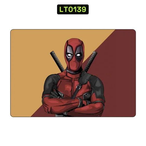 Premium Movies Laptops Skin - Wholesale | Nexa Skins — LT0139 - Movies Raw Skins (deadpool, marvel, superhero)