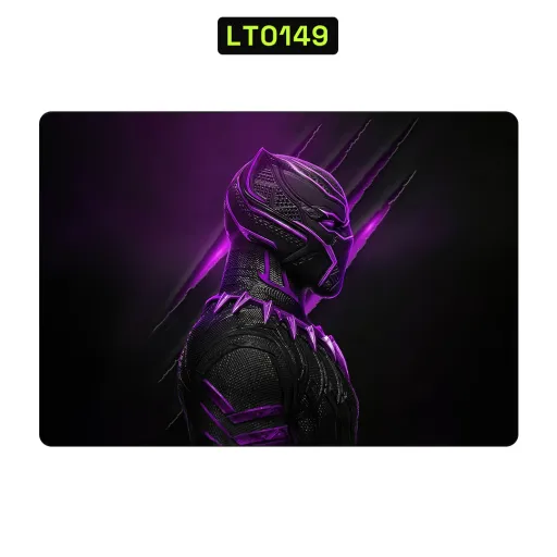 Premium Movies Laptops Skin - Wholesale | Nexa Skins — LT0149 - Movies Raw Skins (black panther, marvel, purple)