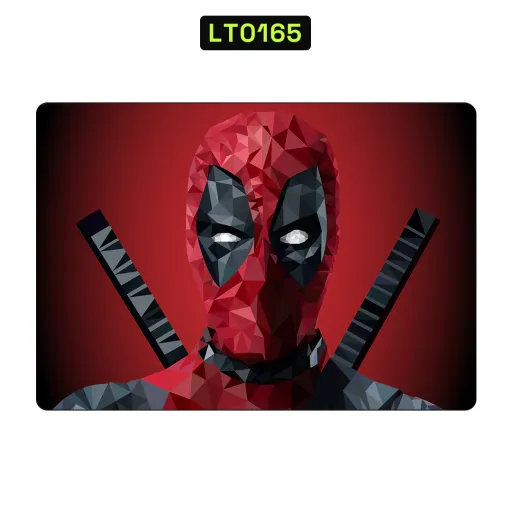 Premium Movies Laptops Skin - Wholesale | Nexa Skins — LT0165 - Movies Raw Skins (deadpool, marvel, polygon)