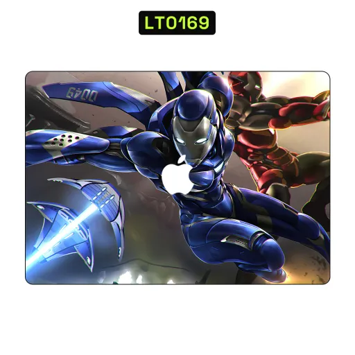 Premium Movies Laptops Skin - Wholesale | Nexa Skins — LT0169 - Movies Raw Skins (marvel, iron man, superhero)