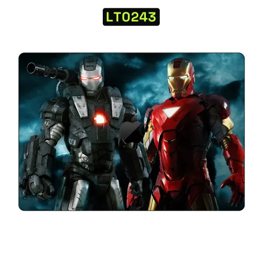 Premium Movies Laptops Skin - Wholesale | Nexa Skins — LT0243 - Movies Raw Skins (iron man, war machine, marvel)