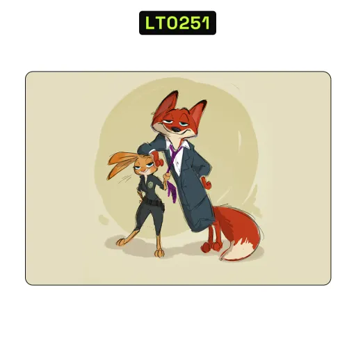 Premium Movies Laptops Skin - Wholesale | Nexa Skins — LT0251 - Movies Raw Skins (cartoon, fox, rabbit)