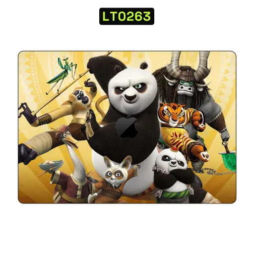 Premium Movies Laptops Skin - Wholesale | Nexa Skins — LT0263 - Movies Raw Skins (kung fu panda, animation, cartoon)
