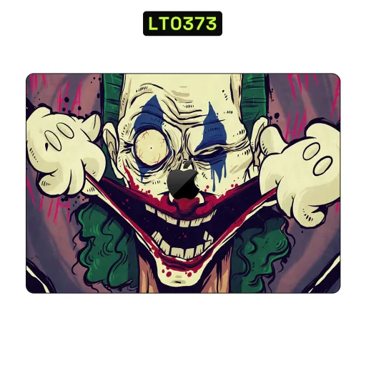 Premium Movies Laptops Skin - Wholesale | Nexa Skins — LT0373 - Movies Raw Skins (joker, clown, cartoon)