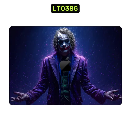 Premium Movies Laptops Skin - Wholesale | Nexa Skins — LT0386 - Movies Raw Skins (joker, villain, purple)