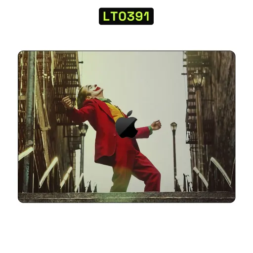 Premium Movies Laptops Skin - Wholesale | Nexa Skins — LT0391 - Movies Raw Skins (joker, red suit, stairs)
