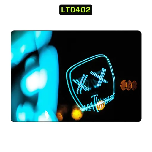 Premium Movies Laptops Skin - Wholesale | Nexa Skins — LT0402 - Movies Raw Skins (neon, mask, blue)