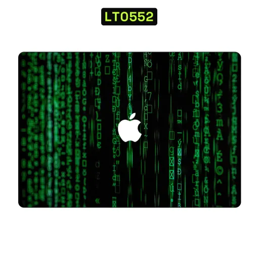 Premium Movies Laptops Skin - Wholesale | Nexa Skins — LT0552 - Movies Raw Skins (matrix, digital, green)