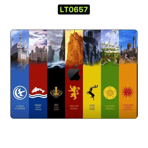 Premium Movies Laptops Skin - Wholesale | Nexa Skins — LT0657 - Movies Raw Skins (game of thrones, house sigils, fantasy)