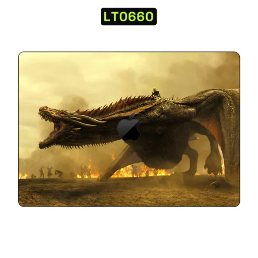 Premium Movies Laptops Skin - Wholesale | Nexa Skins — LT0660 - Movies Raw Skins (dragon, fantasy, fire)