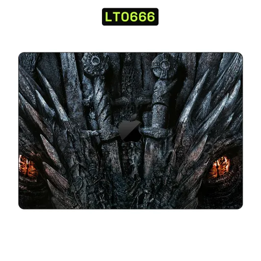 Premium Movies Laptops Skin - Wholesale | Nexa Skins — LT0666 - Movies Raw Skins (dragon, throne, fantasy)