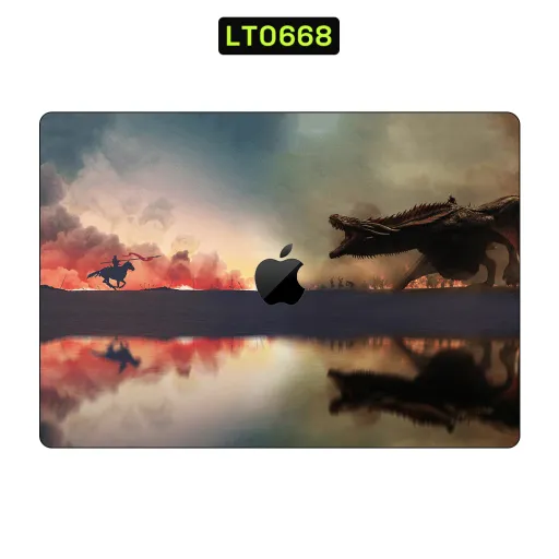 Premium Movies Laptops Skin - Wholesale | Nexa Skins — LT0668 - Movies Raw Skins (dragon, fantasy, battle)