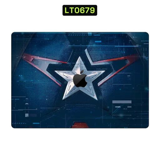Premium Movies Laptops Skin - Wholesale | Nexa Skins — LT0679 - Movies Raw Skins (captain america, shield, marvel)