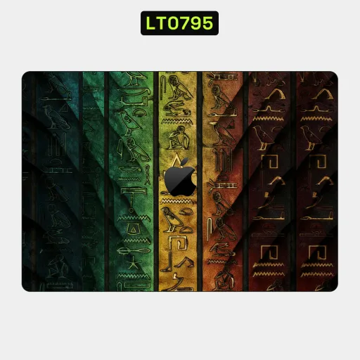 Premium Museum Laptops Skin - Wholesale | Nexa Skins — LT0795 - Museum Raw Skins (egyptian, hieroglyphs, ancient)