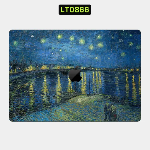 Premium Museum Laptops Skin - Wholesale | Nexa Skins — LT0866 - Museum Raw Skins (van gogh, starry night, painting)