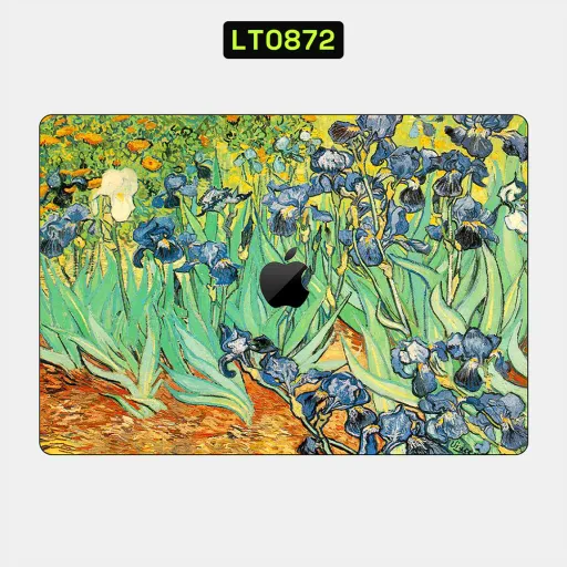 Premium Museum Laptops Skin - Wholesale | Nexa Skins — LT0872 - Museum Raw Skins (van gogh, irises, painting)