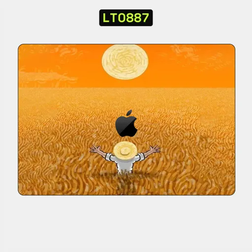Premium Museum Laptops Skin - Wholesale | Nexa Skins — LT0887 - Museum Raw Skins (van gogh, painting, orange)