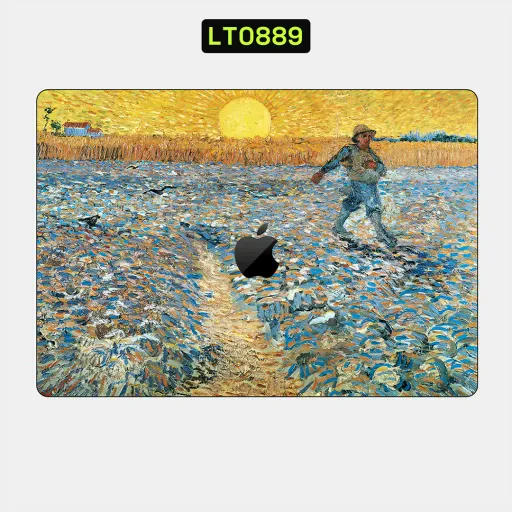 Premium Museum Laptops Skin - Wholesale | Nexa Skins — LT0889 - Museum Raw Skins (van gogh, painting, artistic)