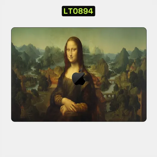 Premium Museum Laptops Skin - Wholesale | Nexa Skins — LT0894 - Museum Raw Skins (mona lisa, da vinci, renaissance)