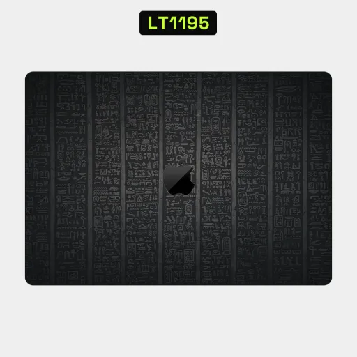 Premium Museum Laptops Skin - Wholesale | Nexa Skins — LT1195 - Museum Raw Skins (hieroglyphs, egyptian, stone)