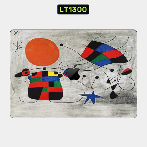 Premium Museum Laptops Skin - Wholesale | Nexa Skins — LT1300 - Museum Raw Skins (abstract art, joan miro, surrealist)