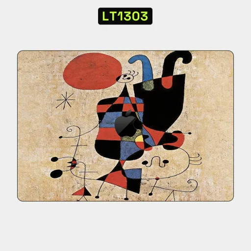 Premium Museum Laptops Skin - Wholesale | Nexa Skins — LT1303 - Museum Raw Skins (miro, abstract, painting)