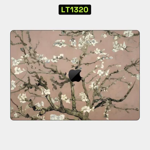 Premium Museum Laptops Skin - Wholesale | Nexa Skins — LT1320 - Museum Raw Skins (van gogh, almond blossoms, painting)