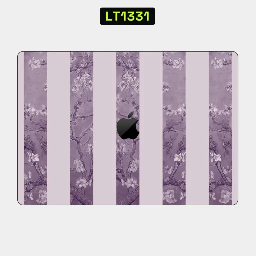 Premium Museum Laptops Skin - Wholesale | Nexa Skins — LT1331 - Museum Raw Skins (van gogh, blossom, purple)