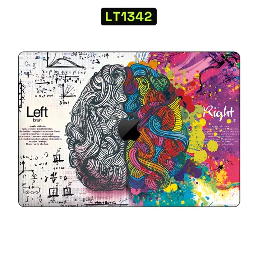 Premium Museum Laptops Skin - Wholesale | Nexa Skins — LT1342 - Museum Raw Skins (brain, artistic, colorful)