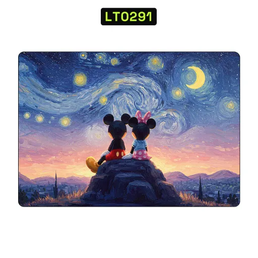 Premium Museum Laptops Skin - Wholesale | Nexa Skins — LT0291 - Museum Raw Skins (starry night, van gogh, mickey mouse)