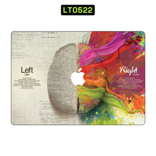 Premium Museum Laptops Skin - Wholesale | Nexa Skins — LT0522 - Museum Raw Skins (brain, colorful, artistic)