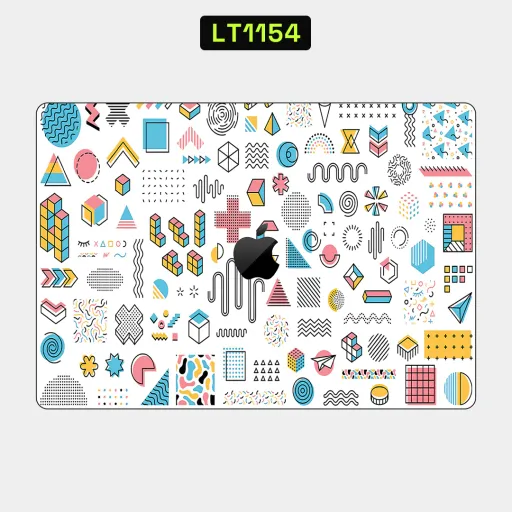 Premium Other Laptops Skin - Wholesale | Nexa Skins — LT1154 - Other Raw Skins (memphis, geometric, abstract)