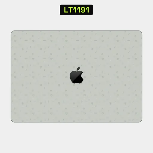 Premium Other Laptops Skin - Wholesale | Nexa Skins — LT1191 - Other Raw Skins (grey, minimalist, music)