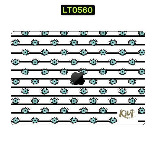 Premium Other Laptops Skin - Wholesale | Nexa Skins — LT0560 - Other Raw Skins (eyes, stripes, blue)