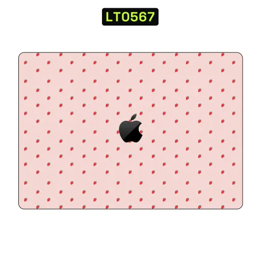 Premium Other Laptops Skin - Wholesale | Nexa Skins — LT0567 - Other Raw Skins (strawberry, pink, cute)