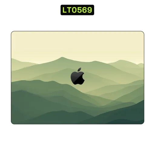 Premium Other Laptops Skin - Wholesale | Nexa Skins — LT0569 - Other Raw Skins (mountains, landscape, green)