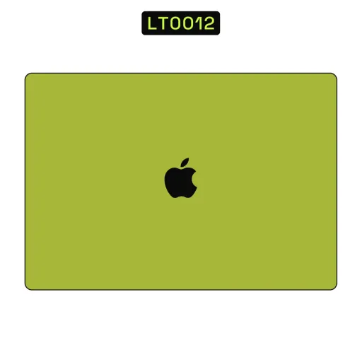 Premium Plain Colors Laptops Skin - Wholesale | Nexa Skins — LT0012 - Plain Colors Raw Skins (green, olive, matte)