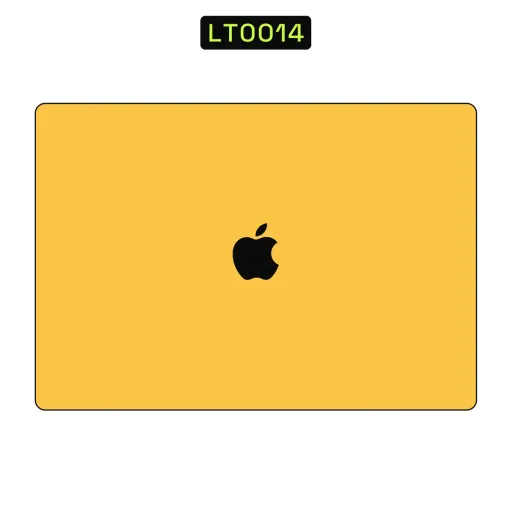 Premium Plain Colors Laptops Skin - Wholesale | Nexa Skins — LT0014 - Plain Colors Raw Skins (yellow, solid, matte)