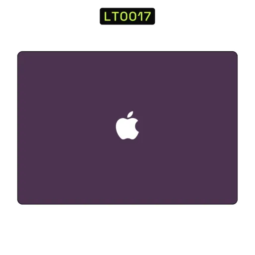 Premium Plain Colors Laptops Skin - Wholesale | Nexa Skins — LT0017 - Plain Colors Raw Skins (purple, solid color, matte)