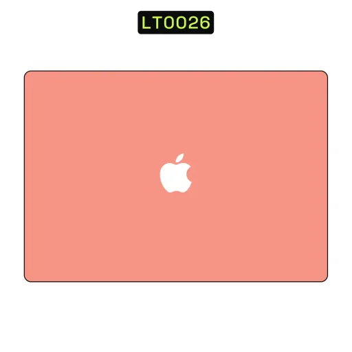 Premium Plain Colors Laptops Skin - Wholesale | Nexa Skins — LT0026 - Plain Colors Raw Skins (salmon, pink, solid)