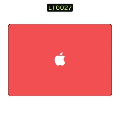 Premium Plain Colors Laptops Skin - Wholesale | Nexa Skins — LT0027 - Plain Colors Raw Skins (red, solid, matte)
